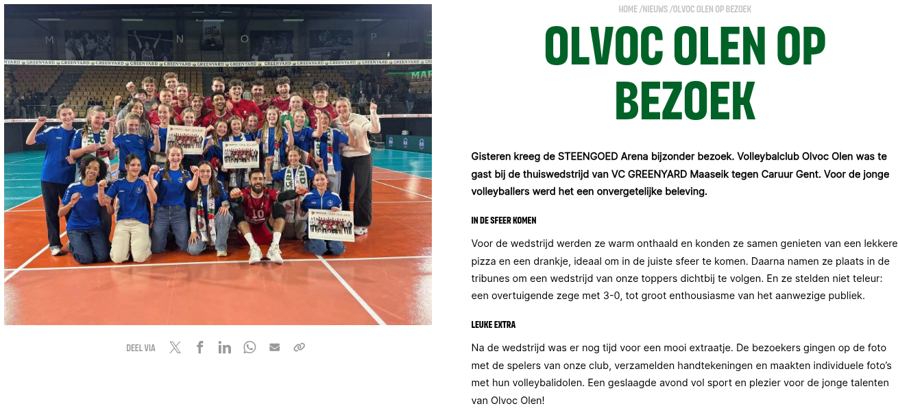 Volleybalclub GREENYARD Maaseik