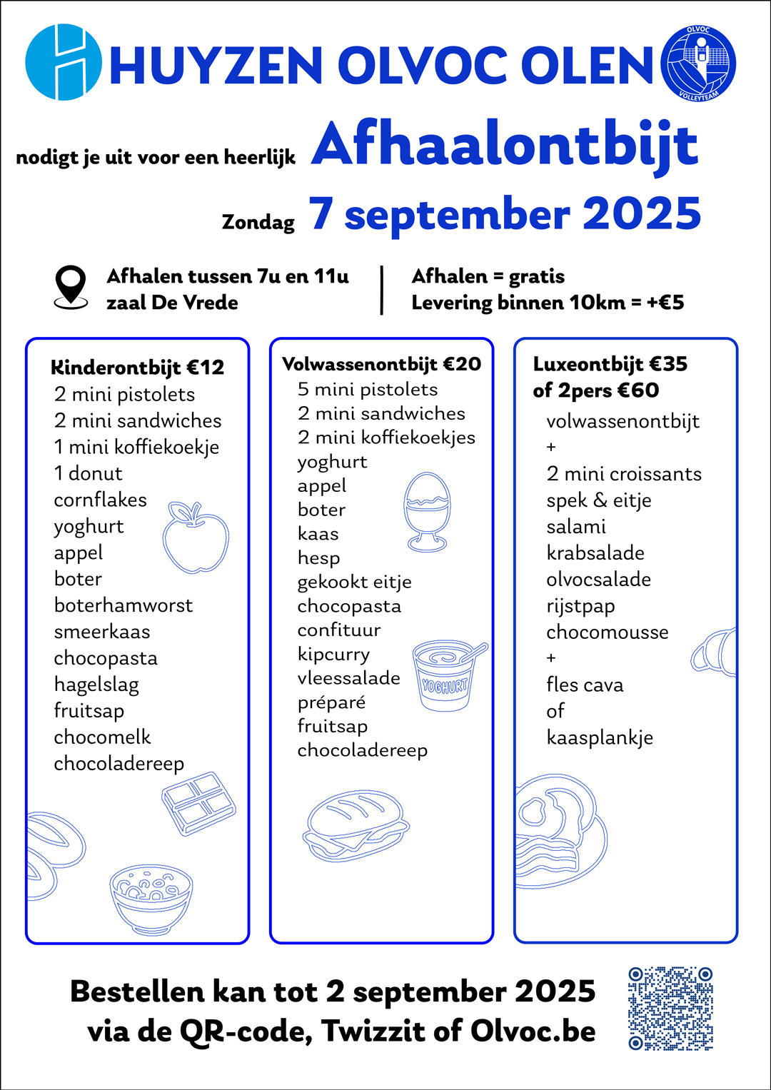 Affiche ontbijt