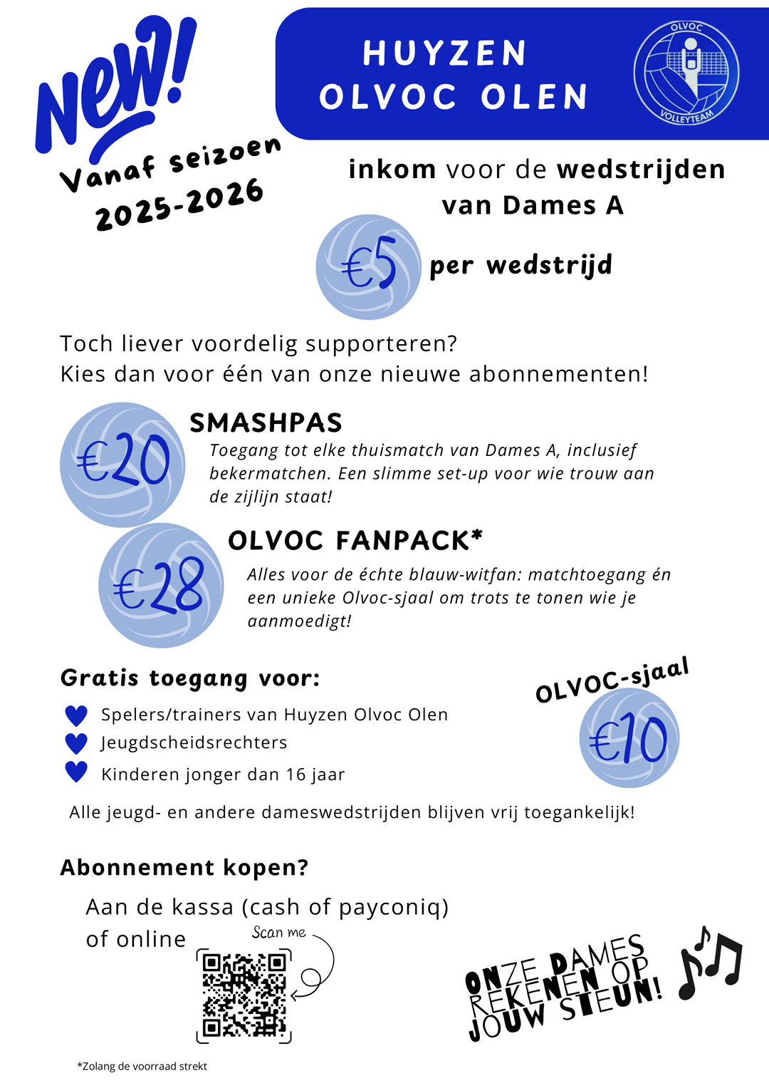 Affiche abonnementen